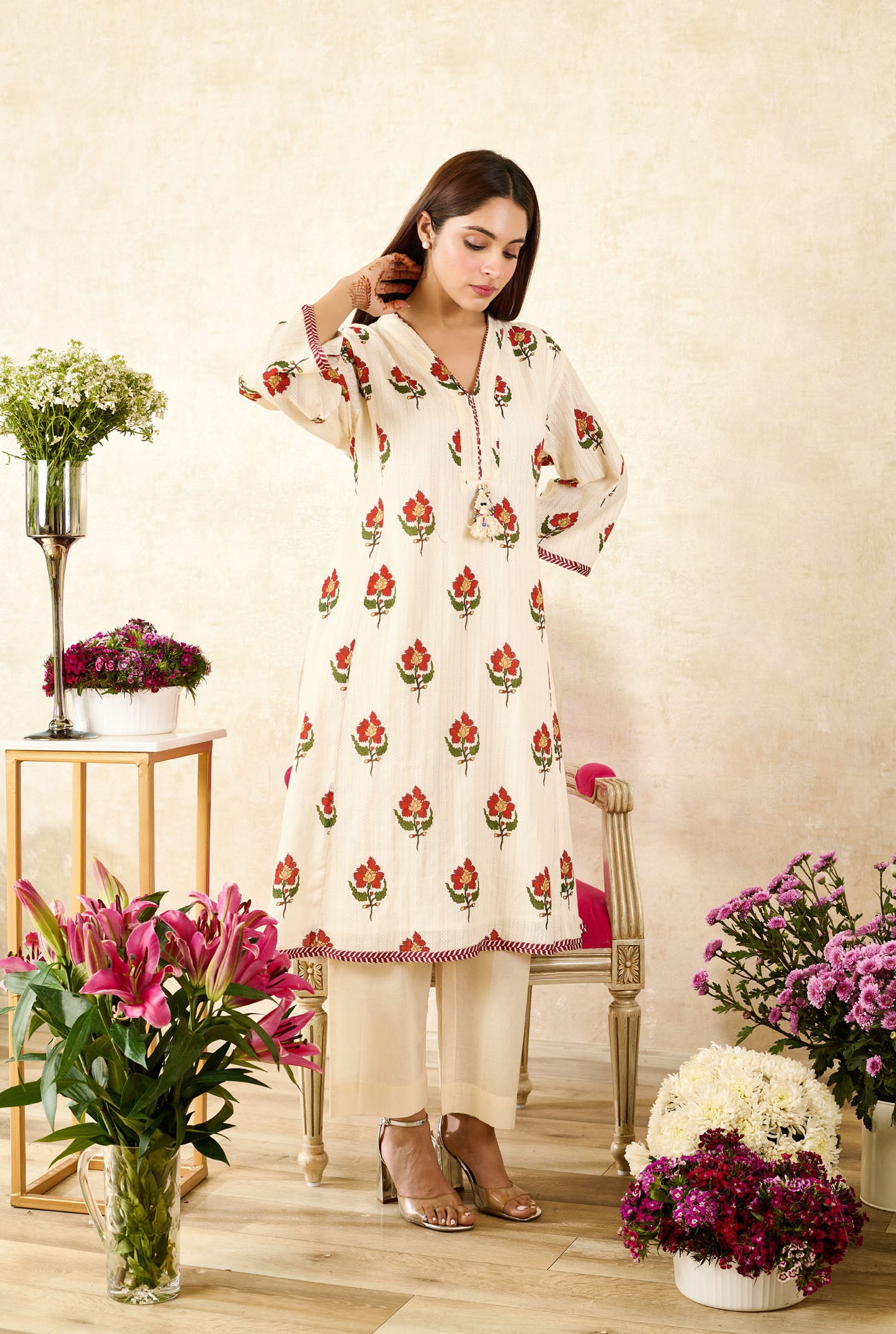 Suit Set with Dupatta