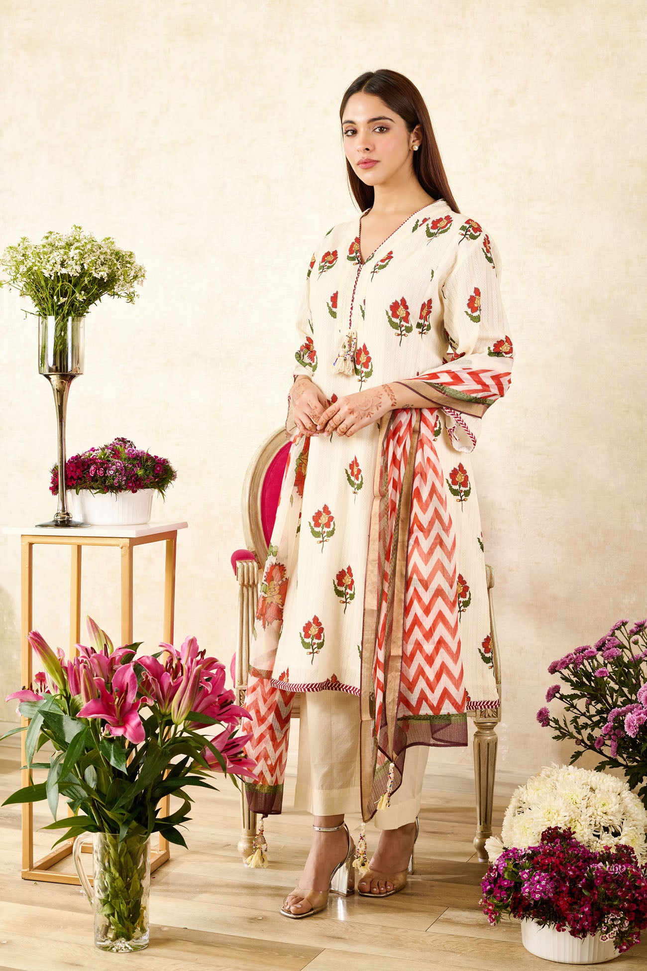 Suit Set with Dupatta