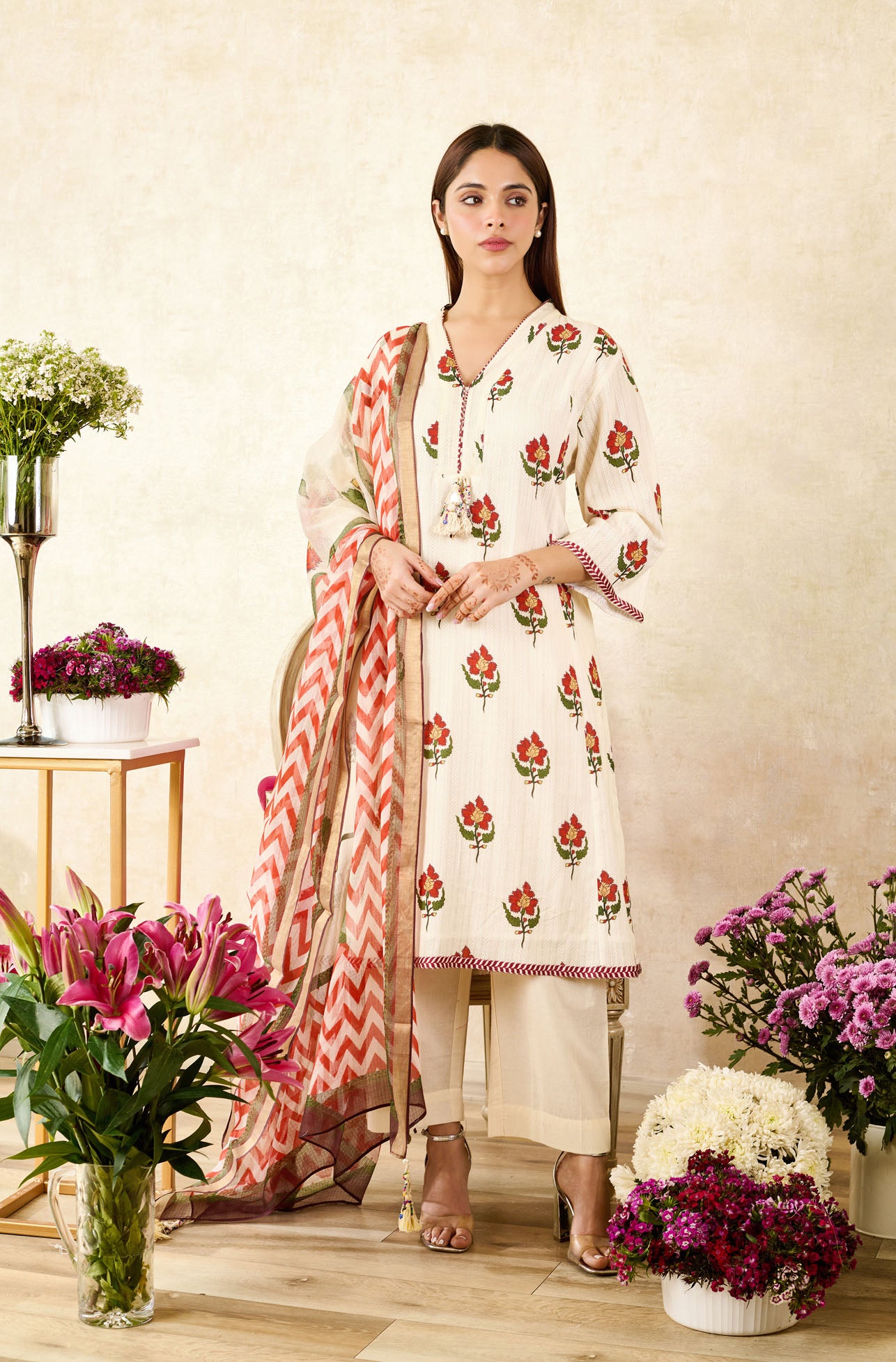 Suit Set with Dupatta