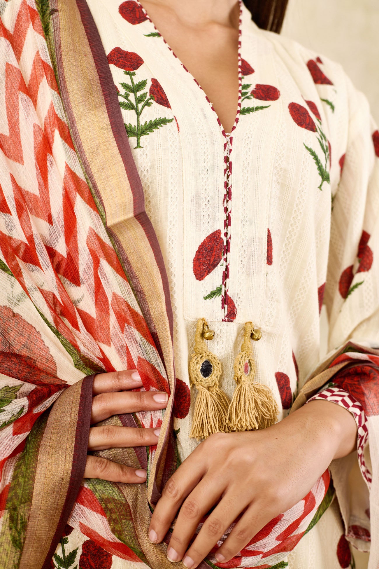 Suit Set with Dupatta