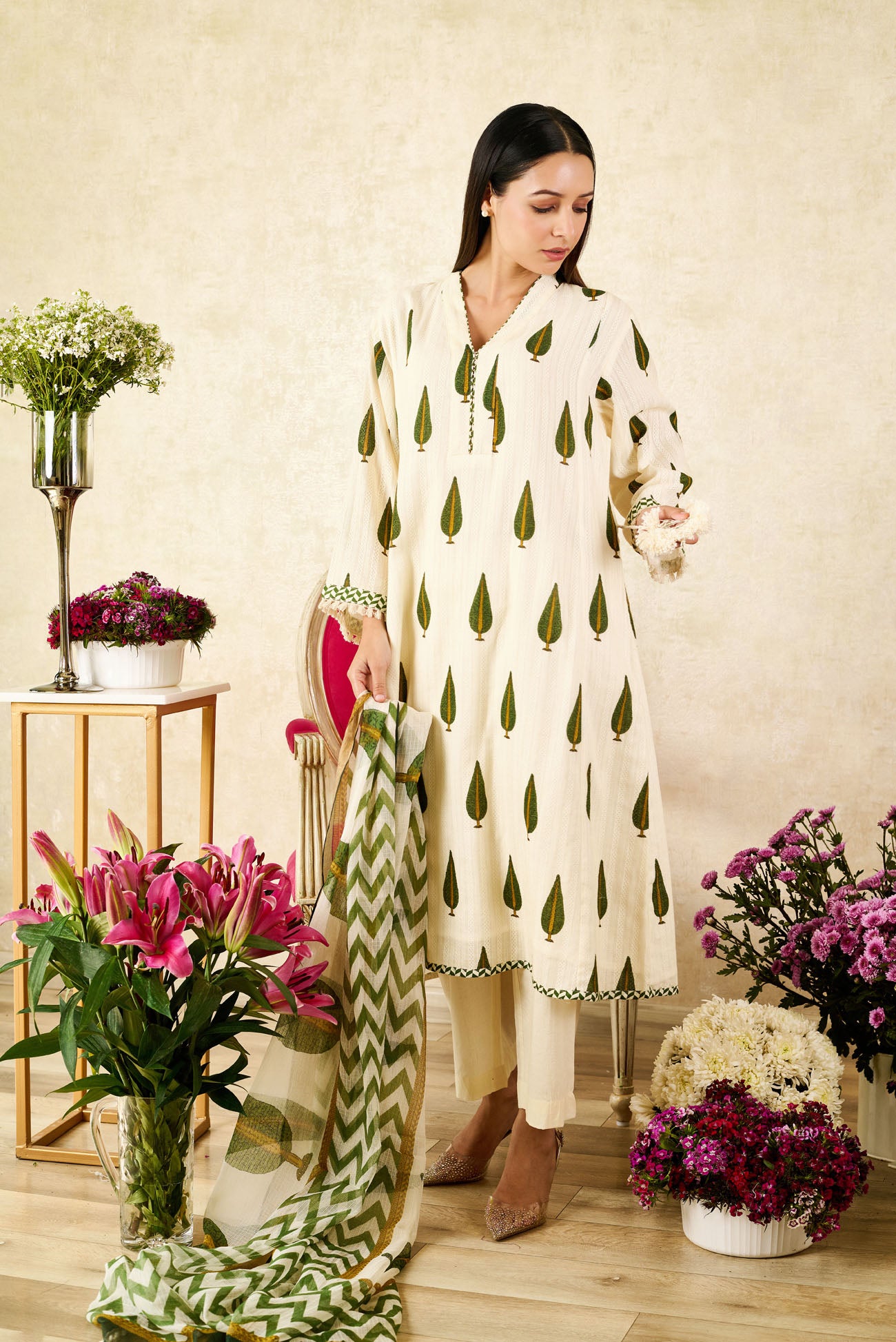 Suit Set with Dupatta