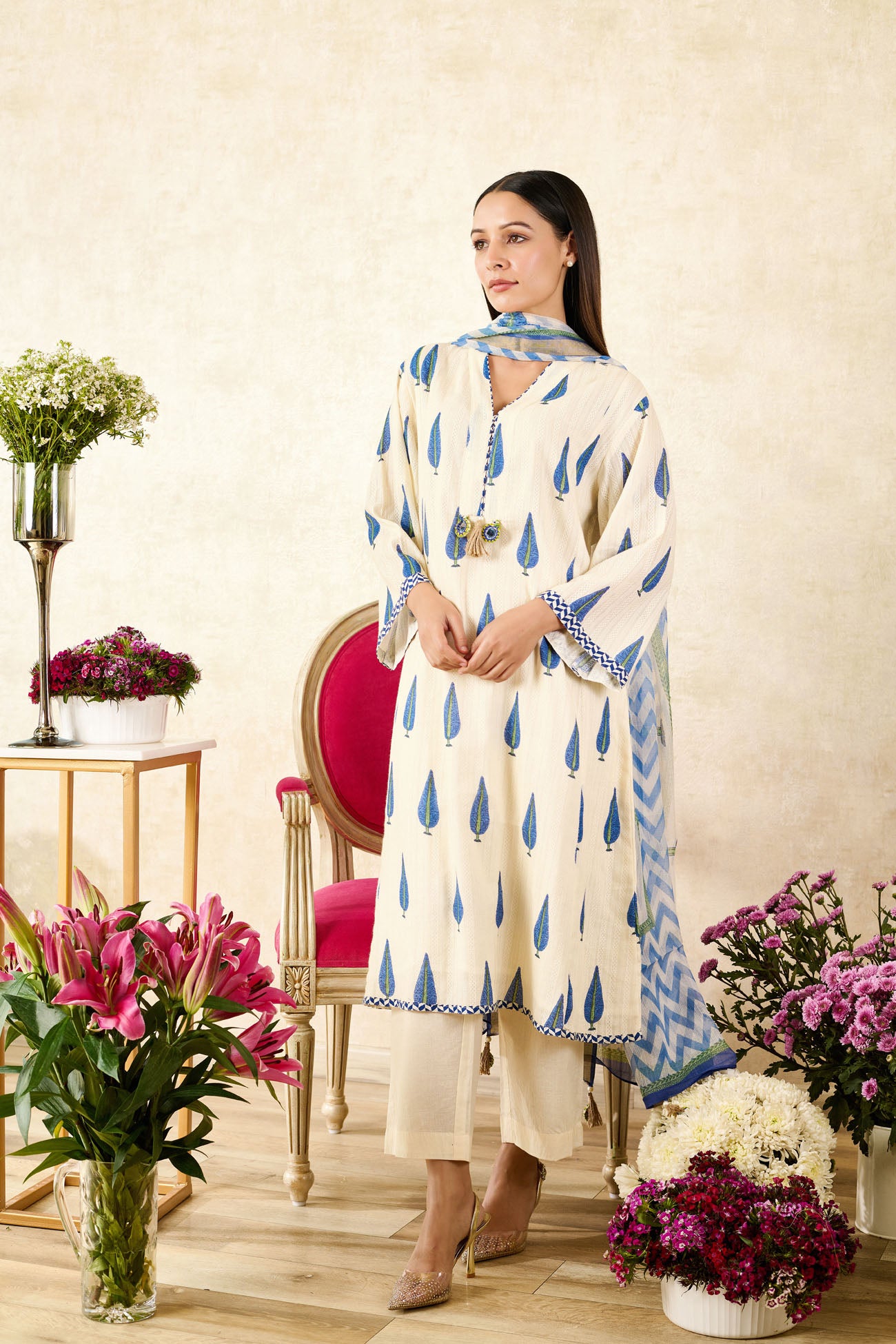 Suit Set with Dupatta