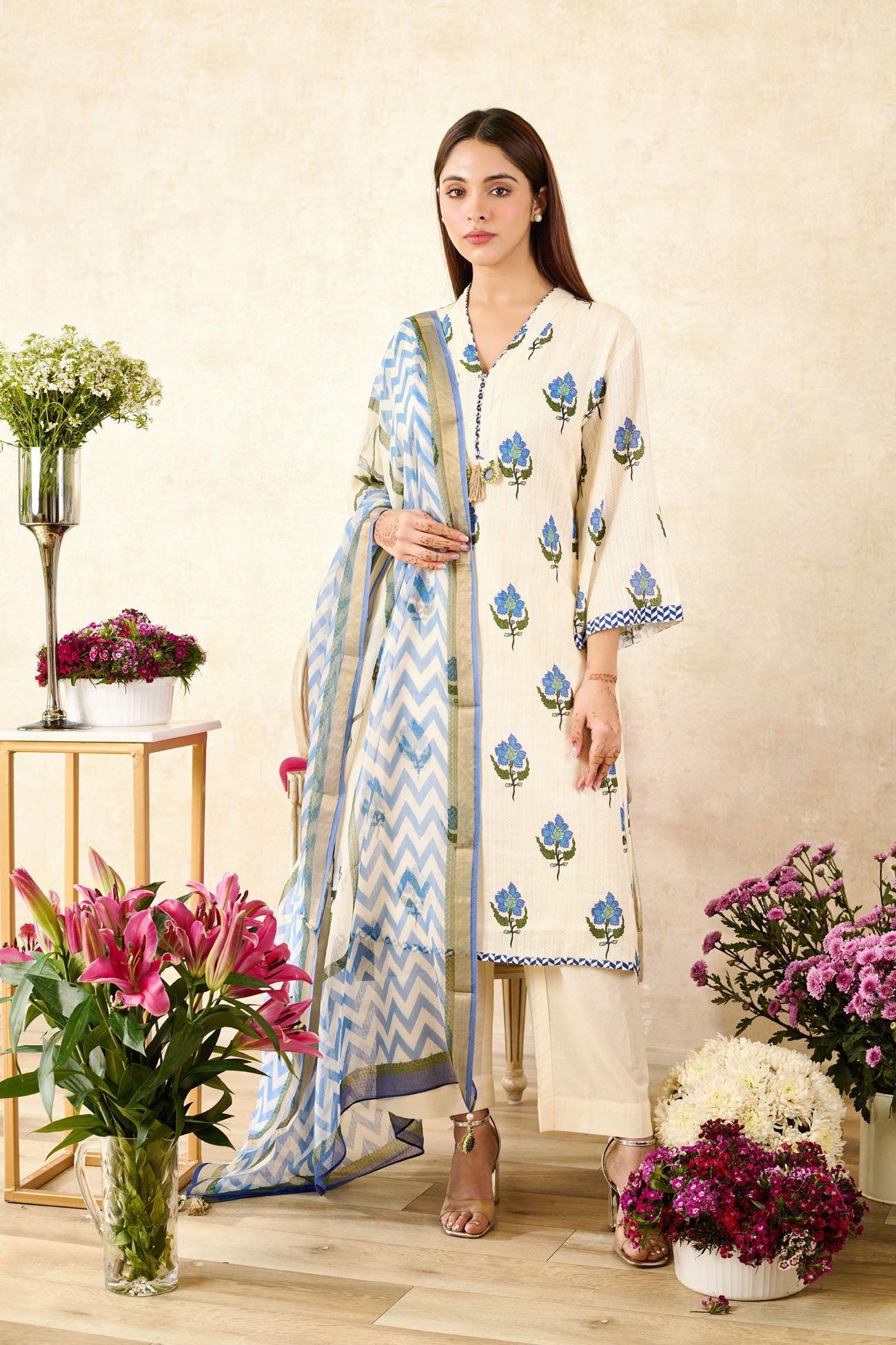 Suit Set with Dupatta