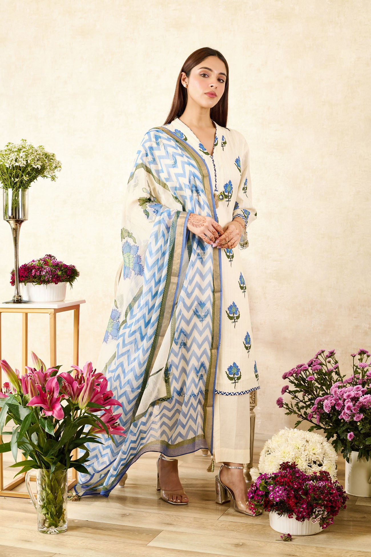 Suit Set with Dupatta