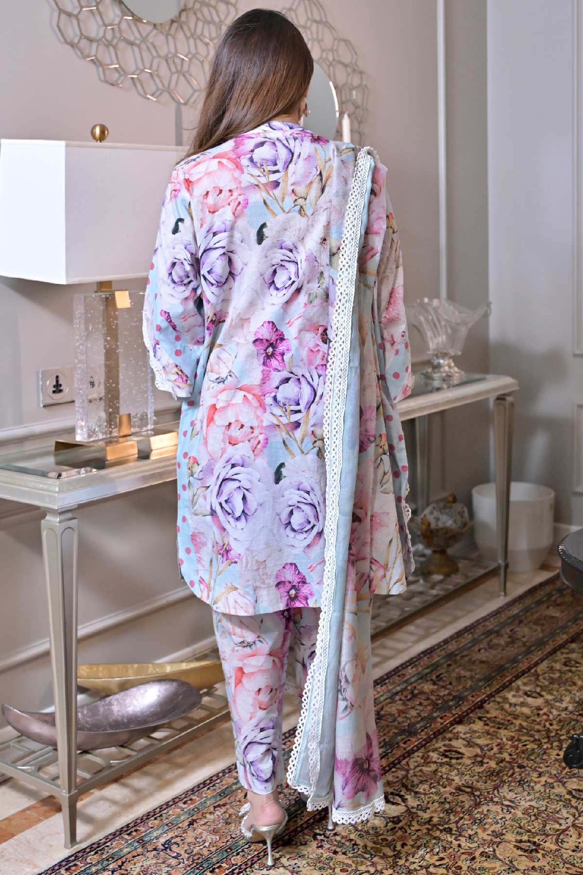 Chalk Blue Bloom Set