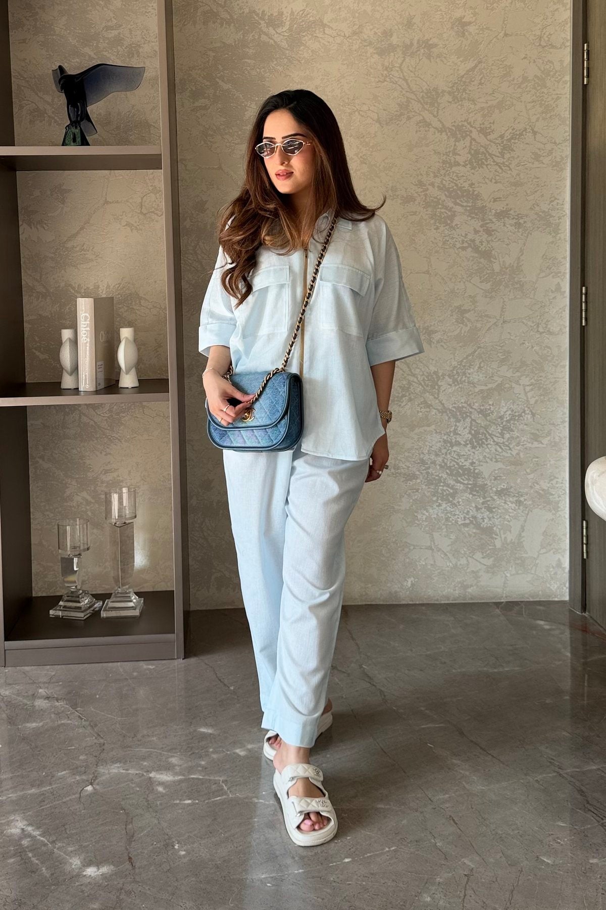 Sky Blue Co-ord Set