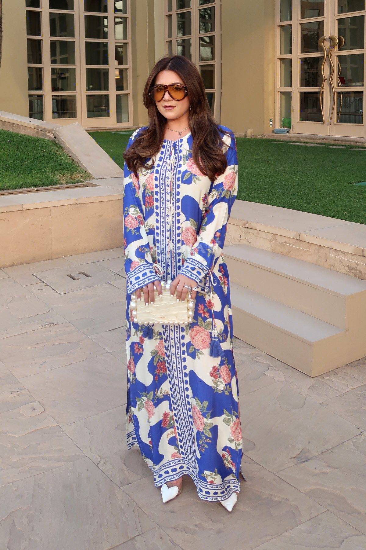 Royale Kaftan - Cobalt Blue