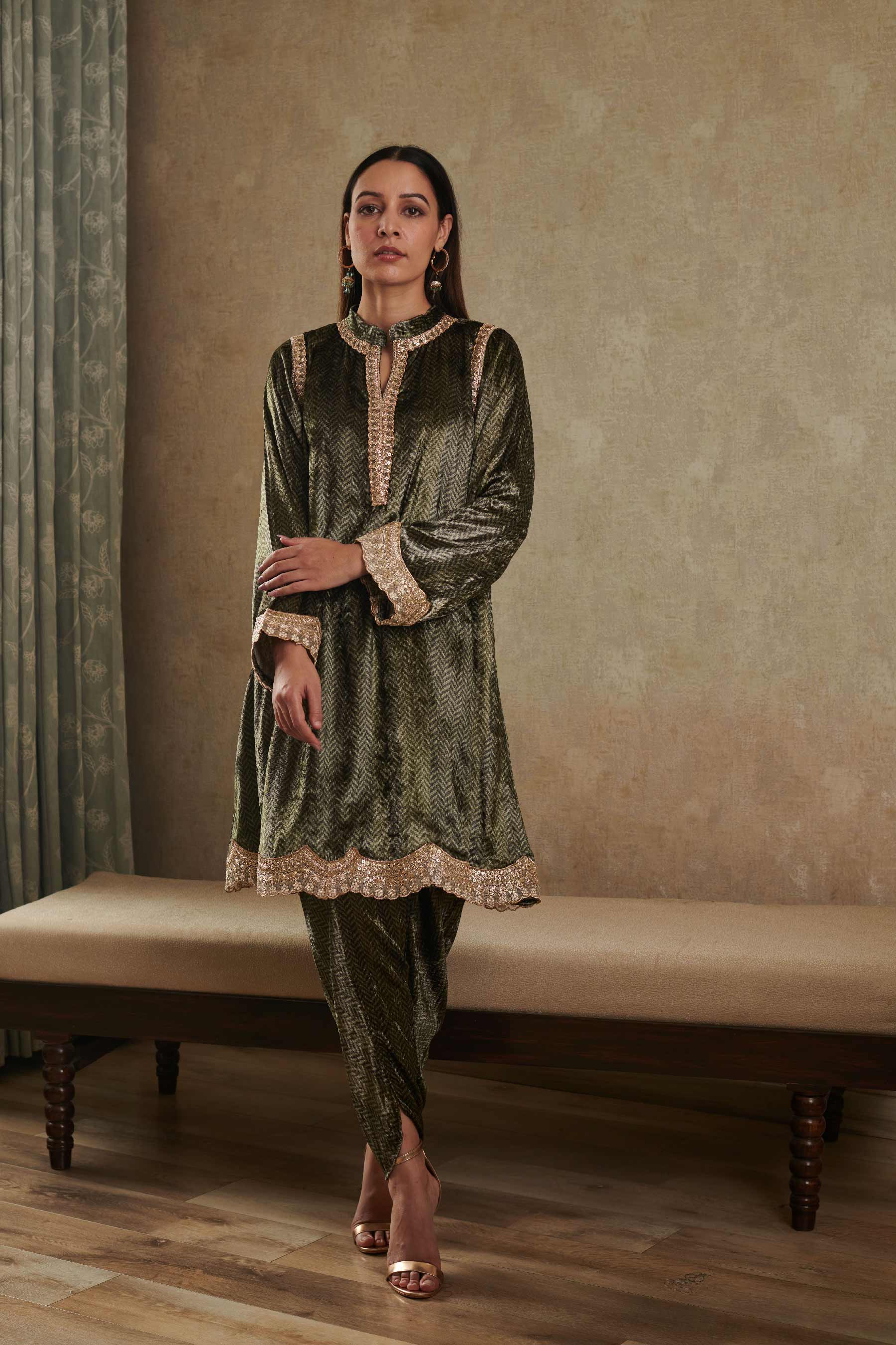 Velvet co-ord set