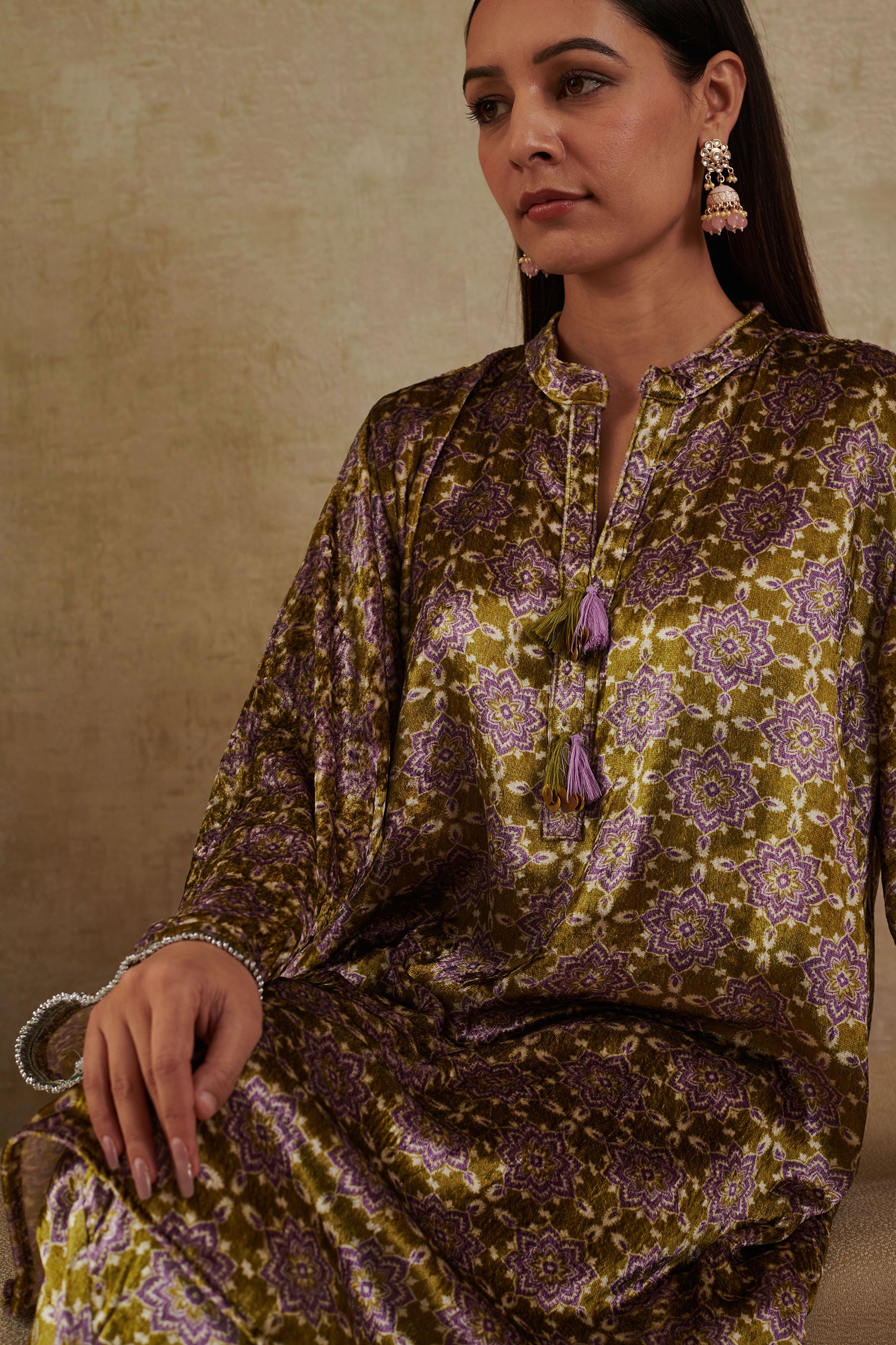 Velvet co-ord set