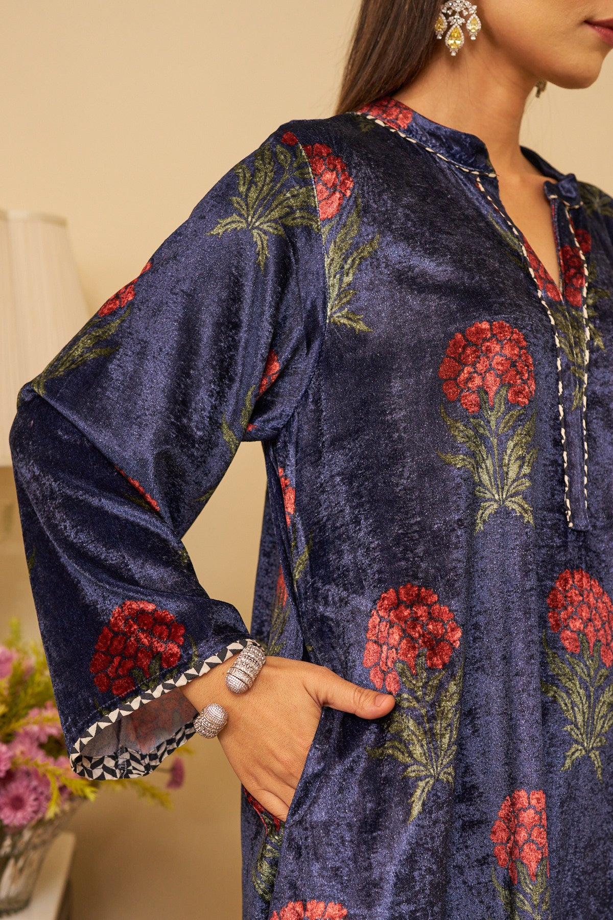 Blossom Night Kurta Set