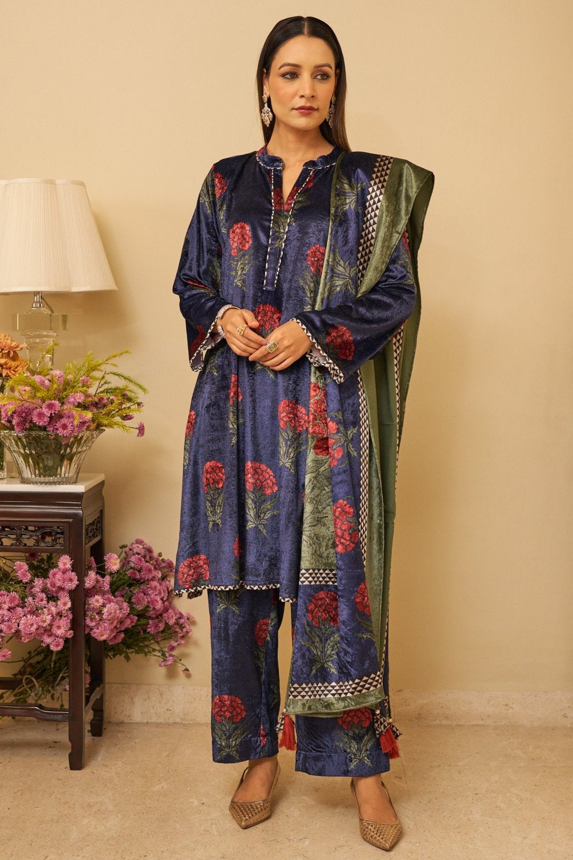 Blossom Night Kurta Set