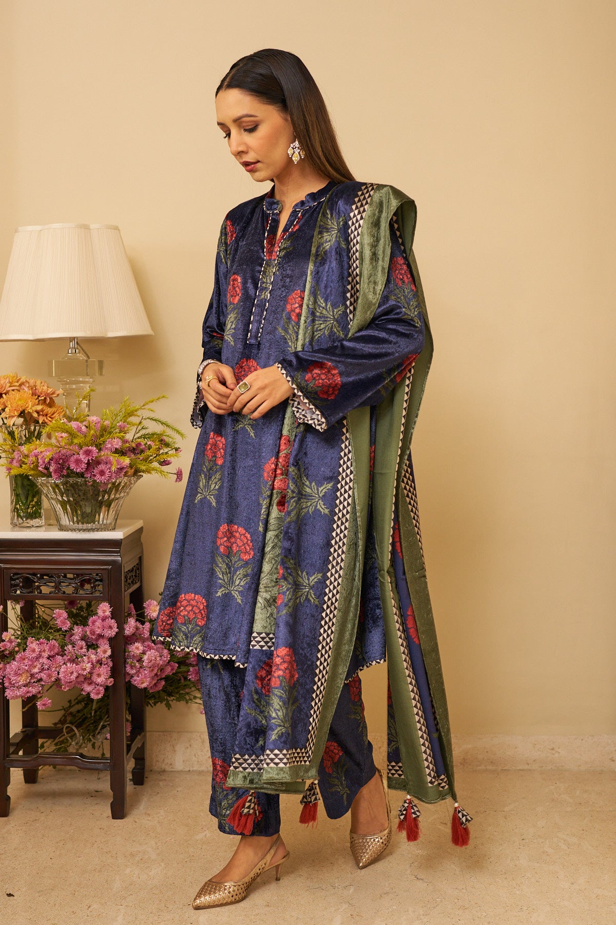 Blossom Night Kurta Set