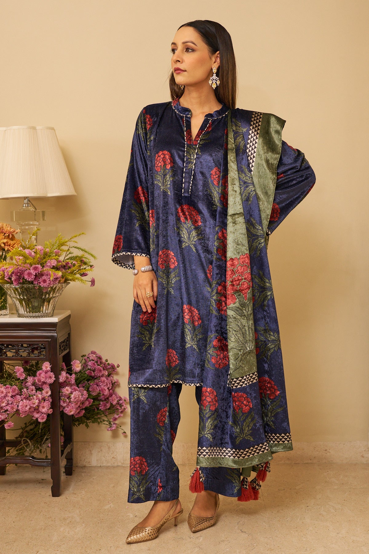 Blossom Night Kurta Set