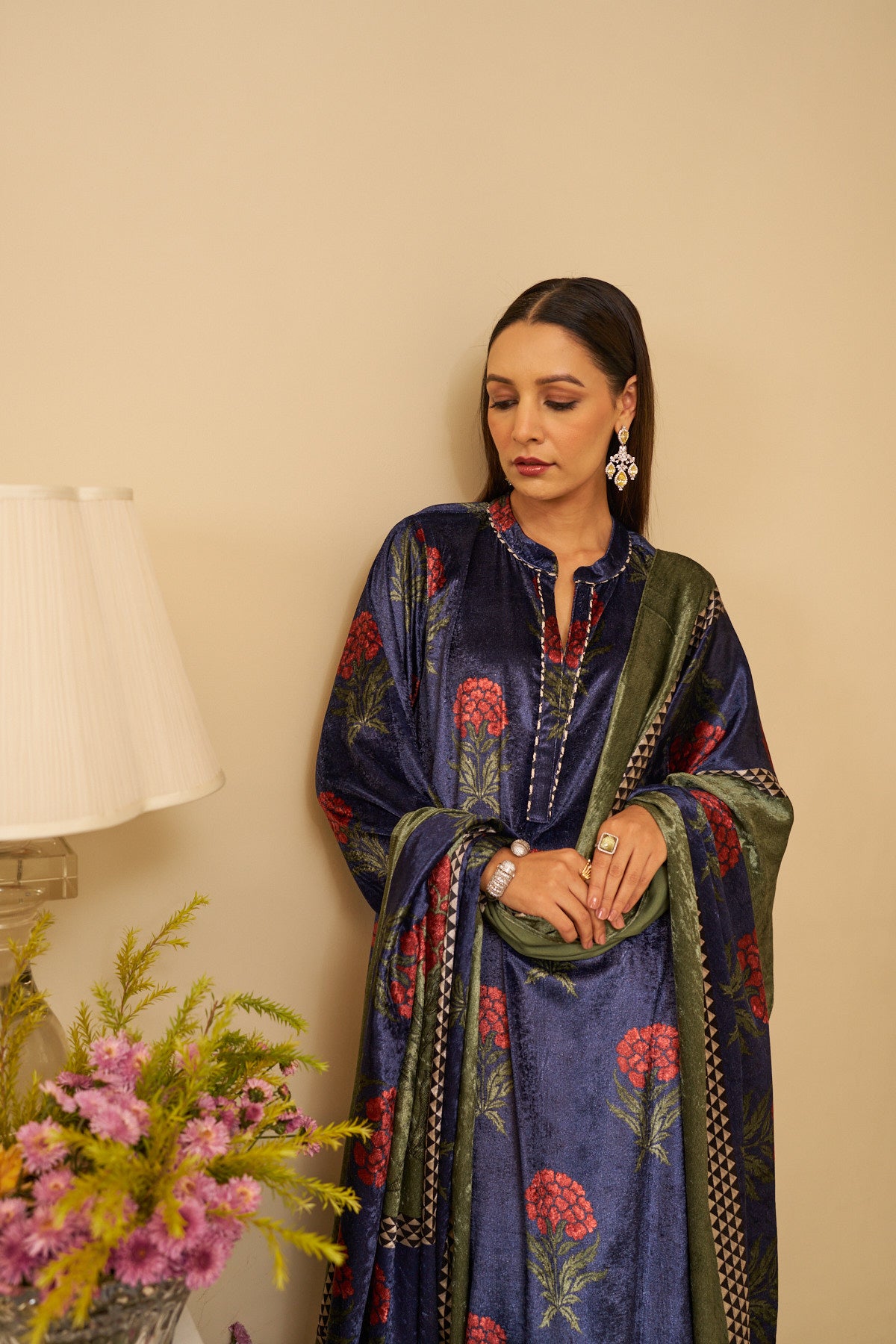 Blossom Night Kurta Set