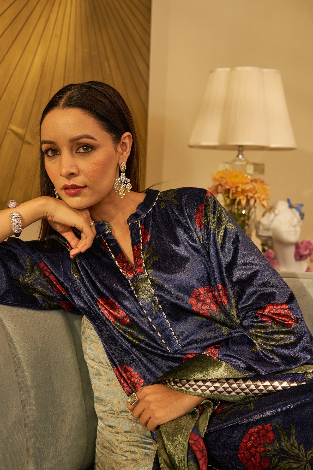 Blossom Night Kurta Set