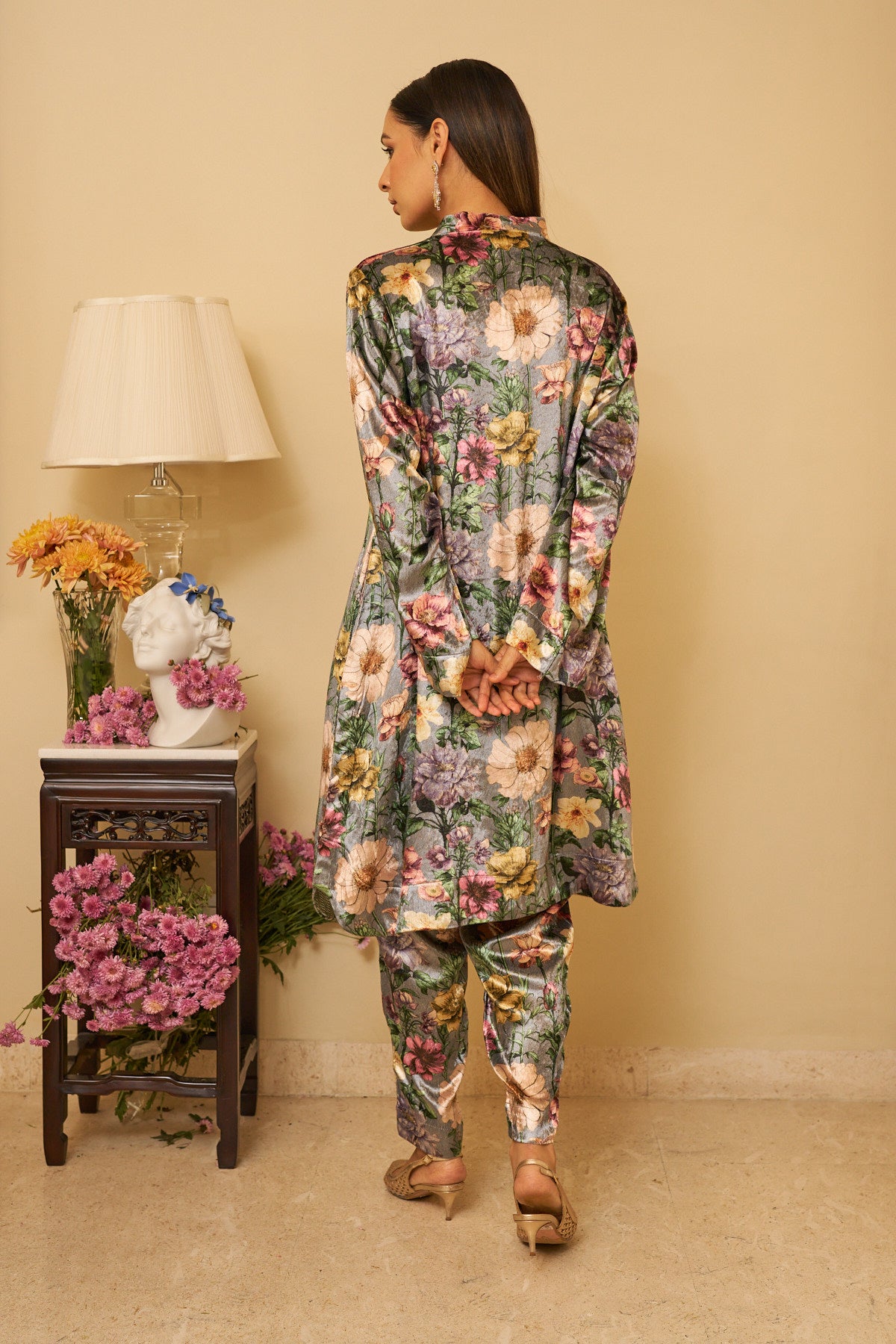 Patterned Paradise Kurta Set