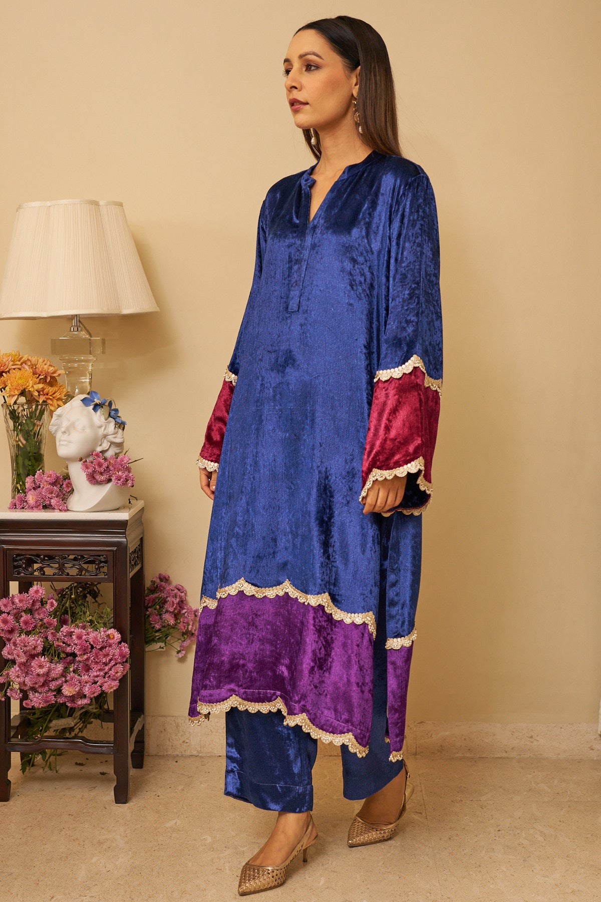 Velvet Majesty Kurta
