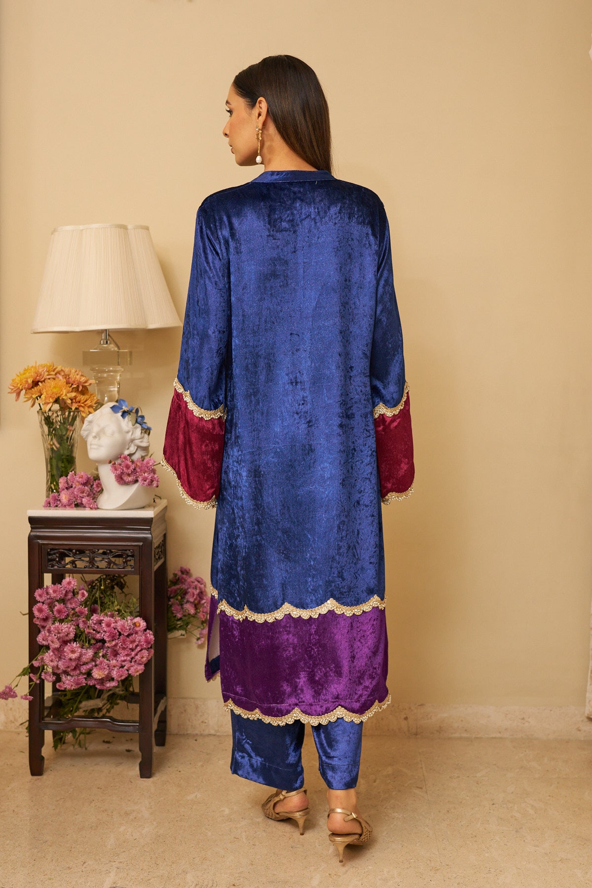 Velvet Majesty Kurta