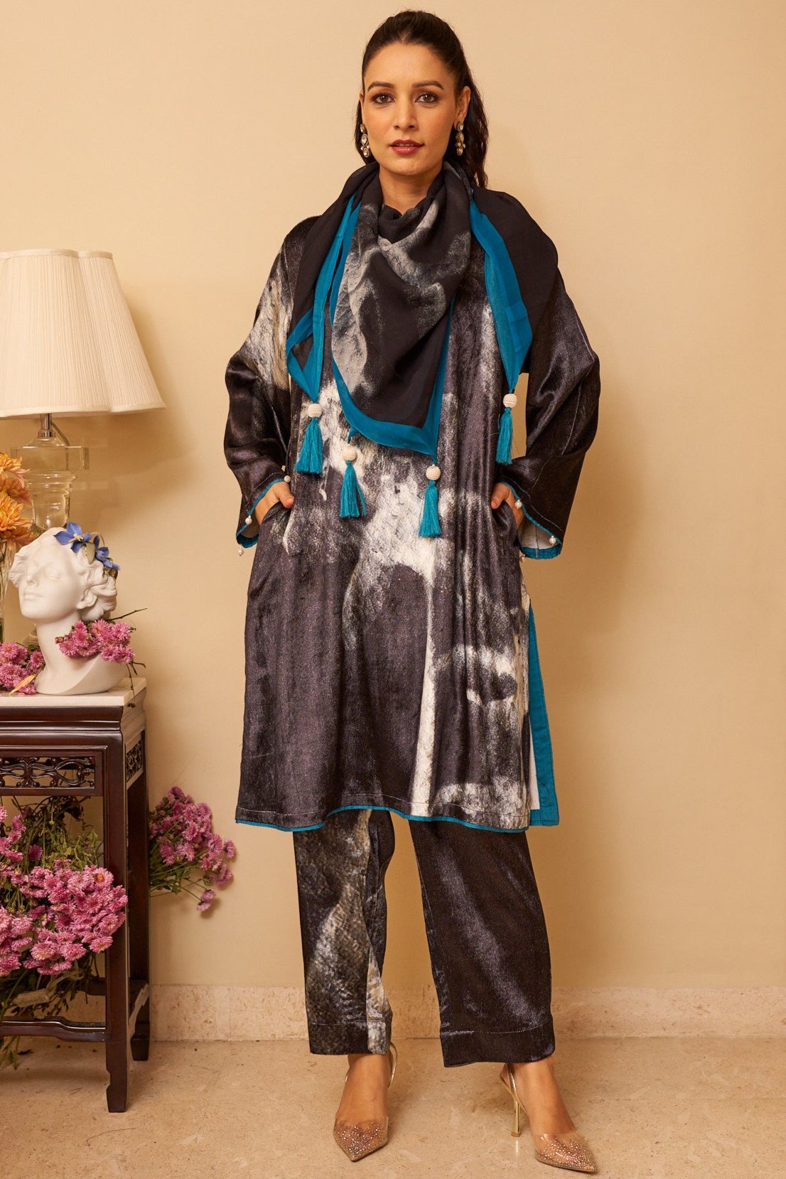 Twilight Brushstroke Co-ord Set