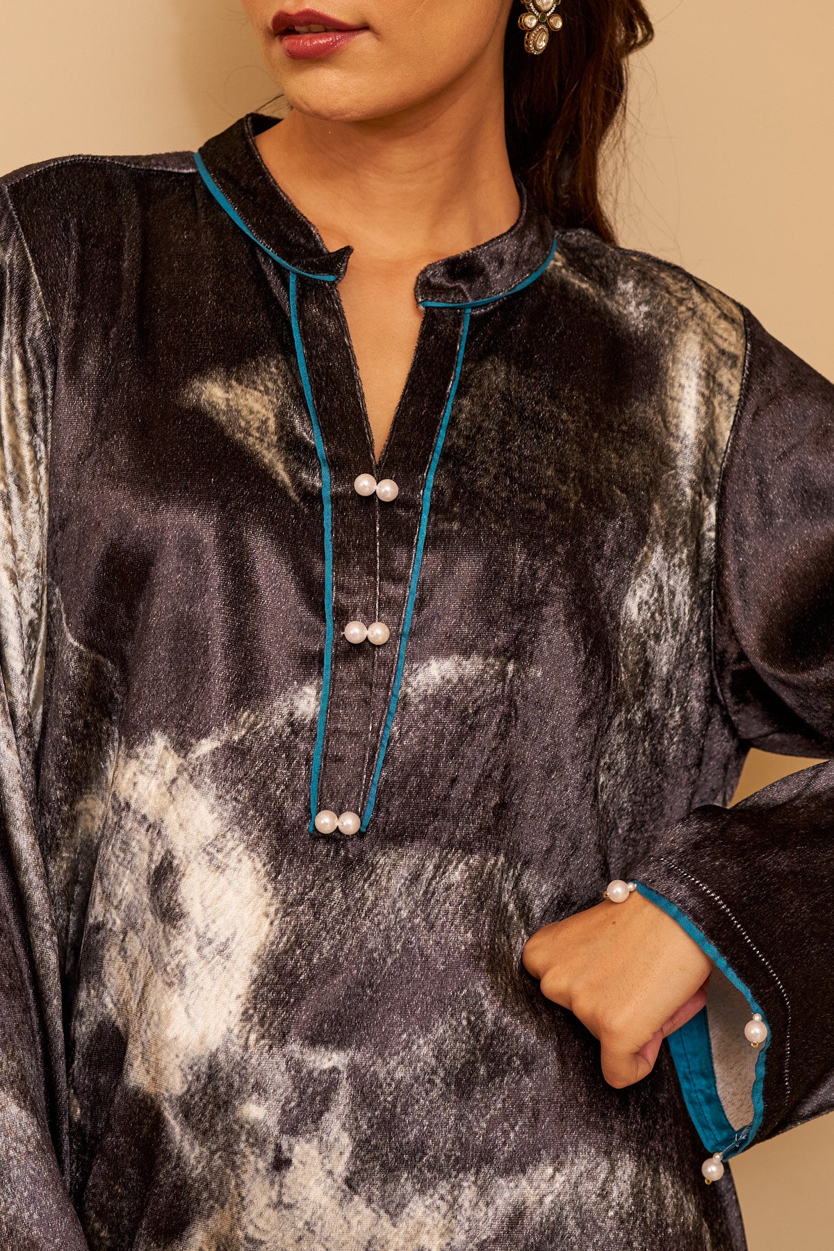 Twilight Brushstroke Co-ord Set