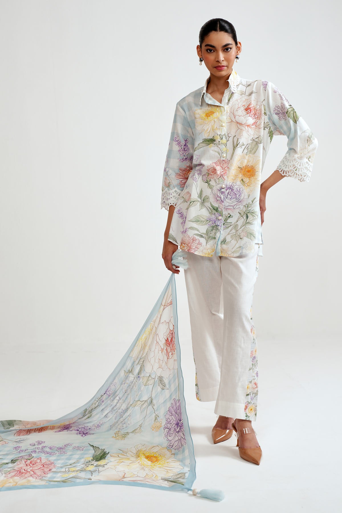 Botanical Check Shirt