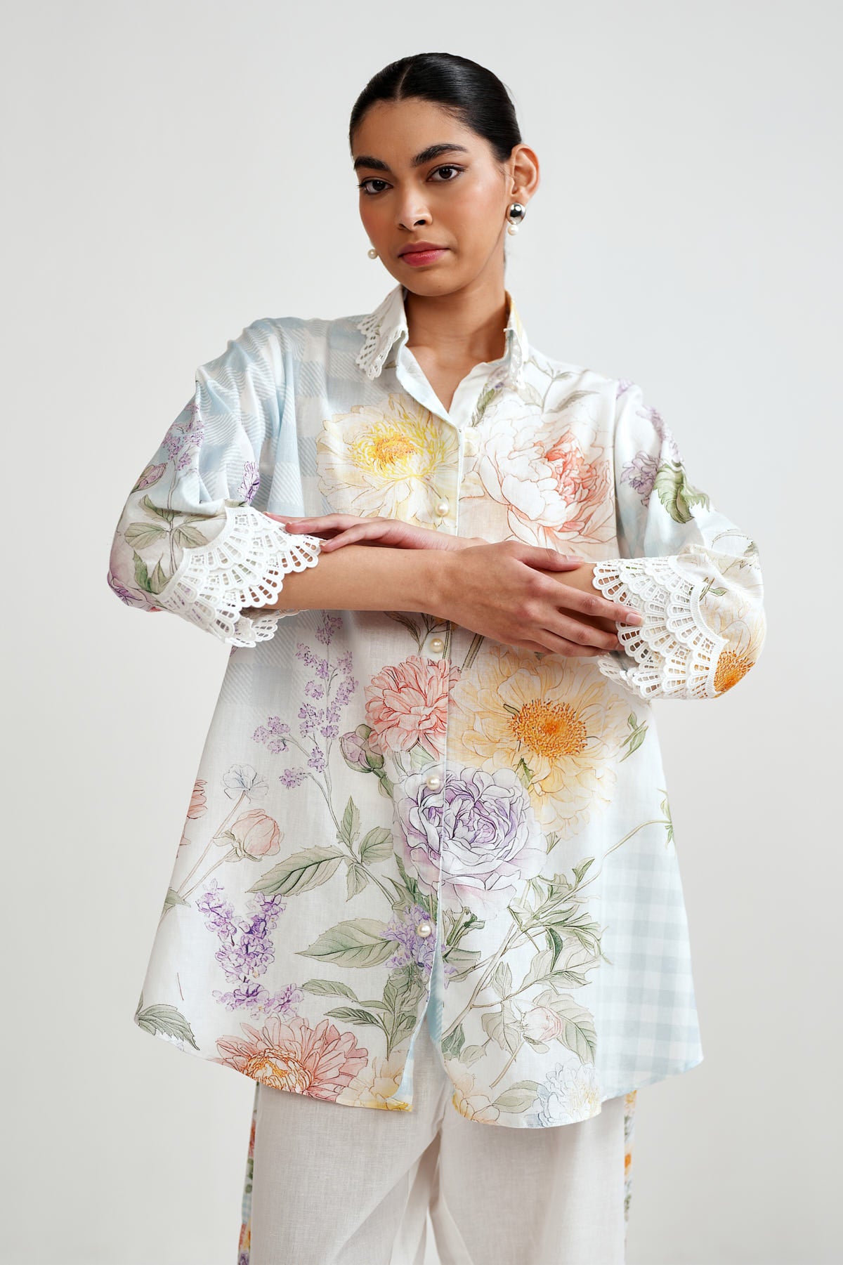 Botanical Check Shirt