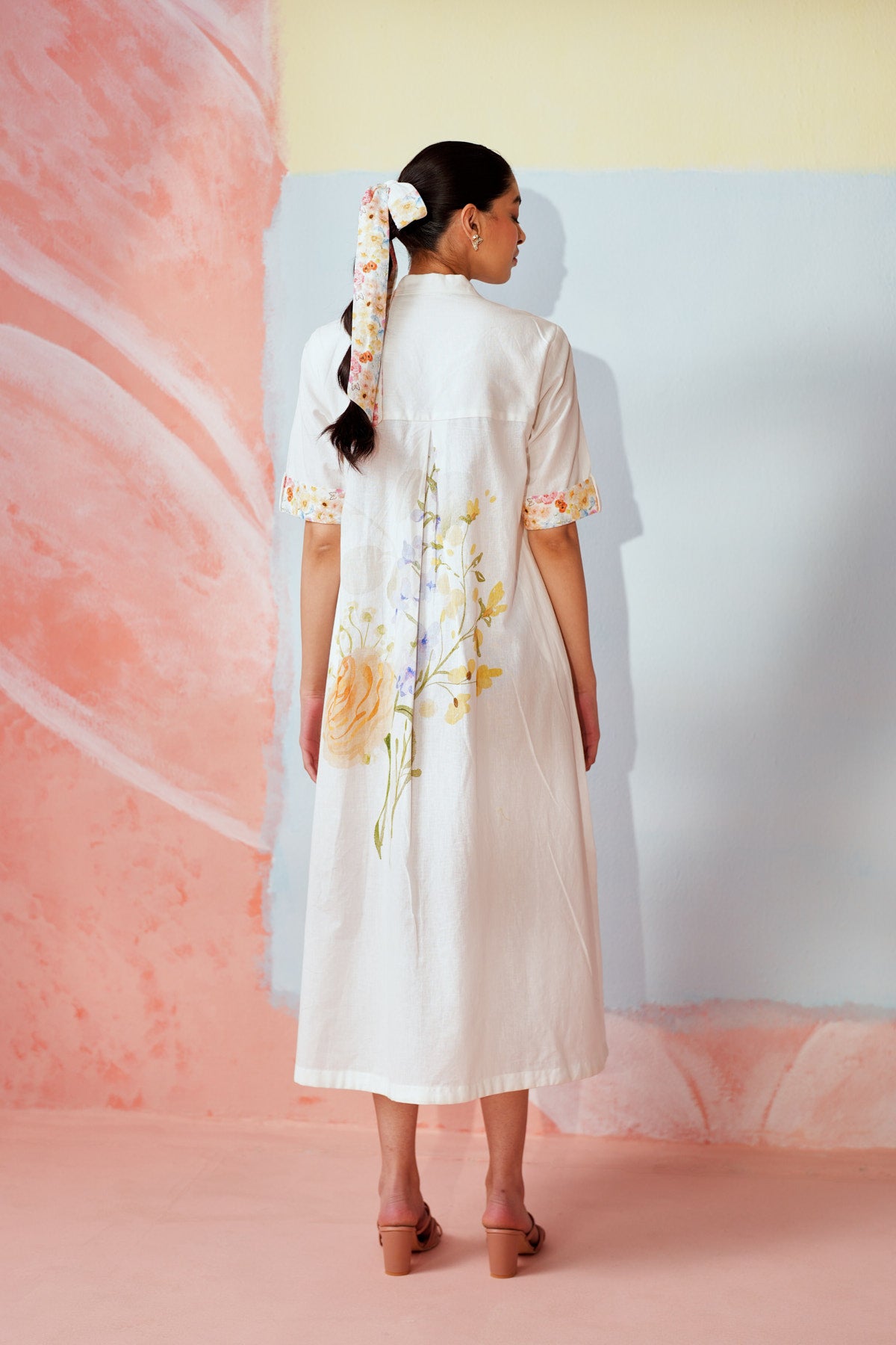 Floral Symphony Dress