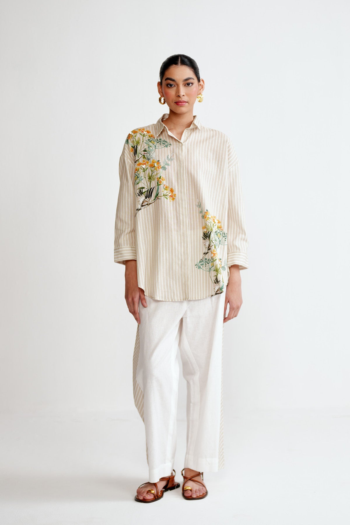Stripe Garden Top