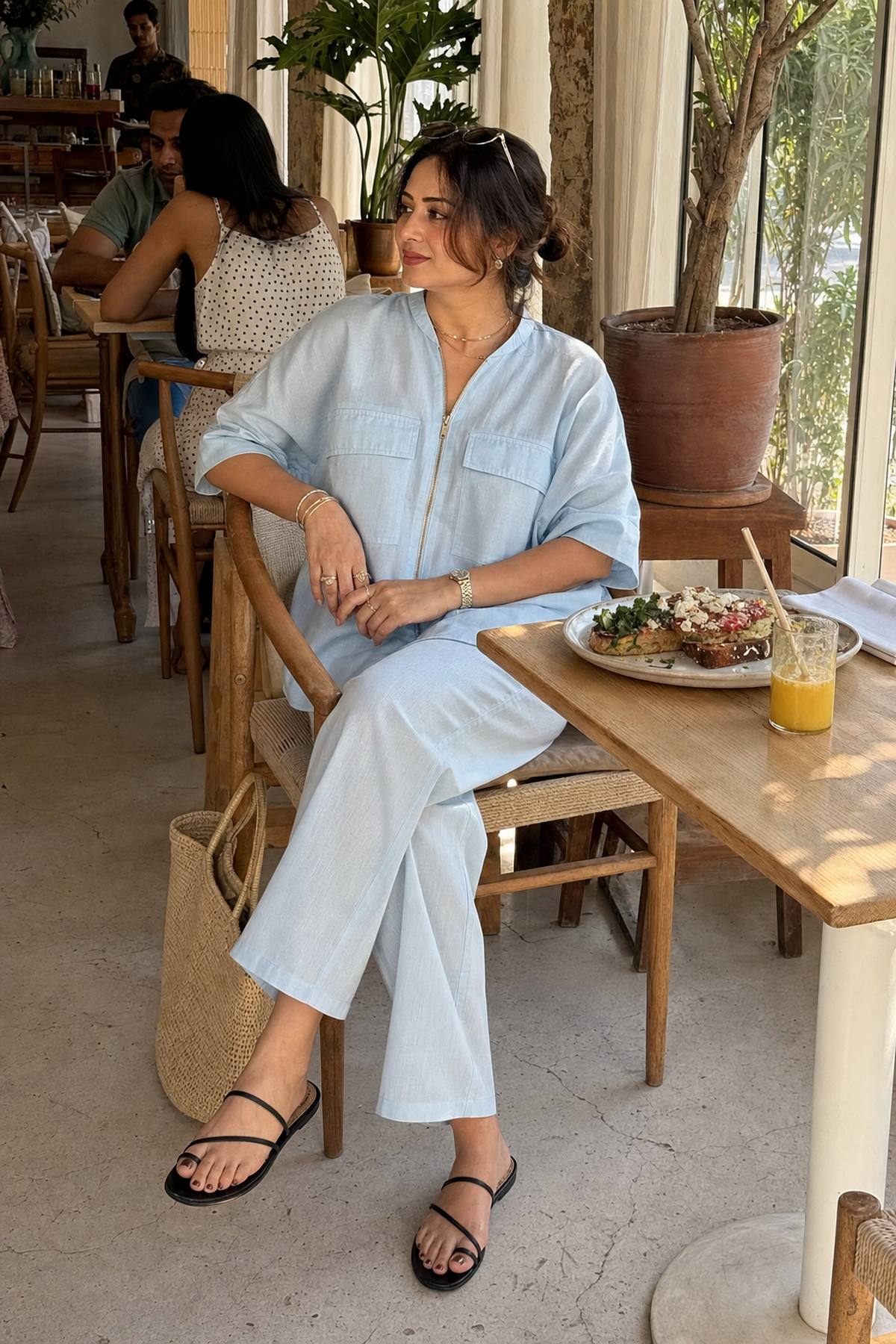 Sky Blue Co-ord Set
