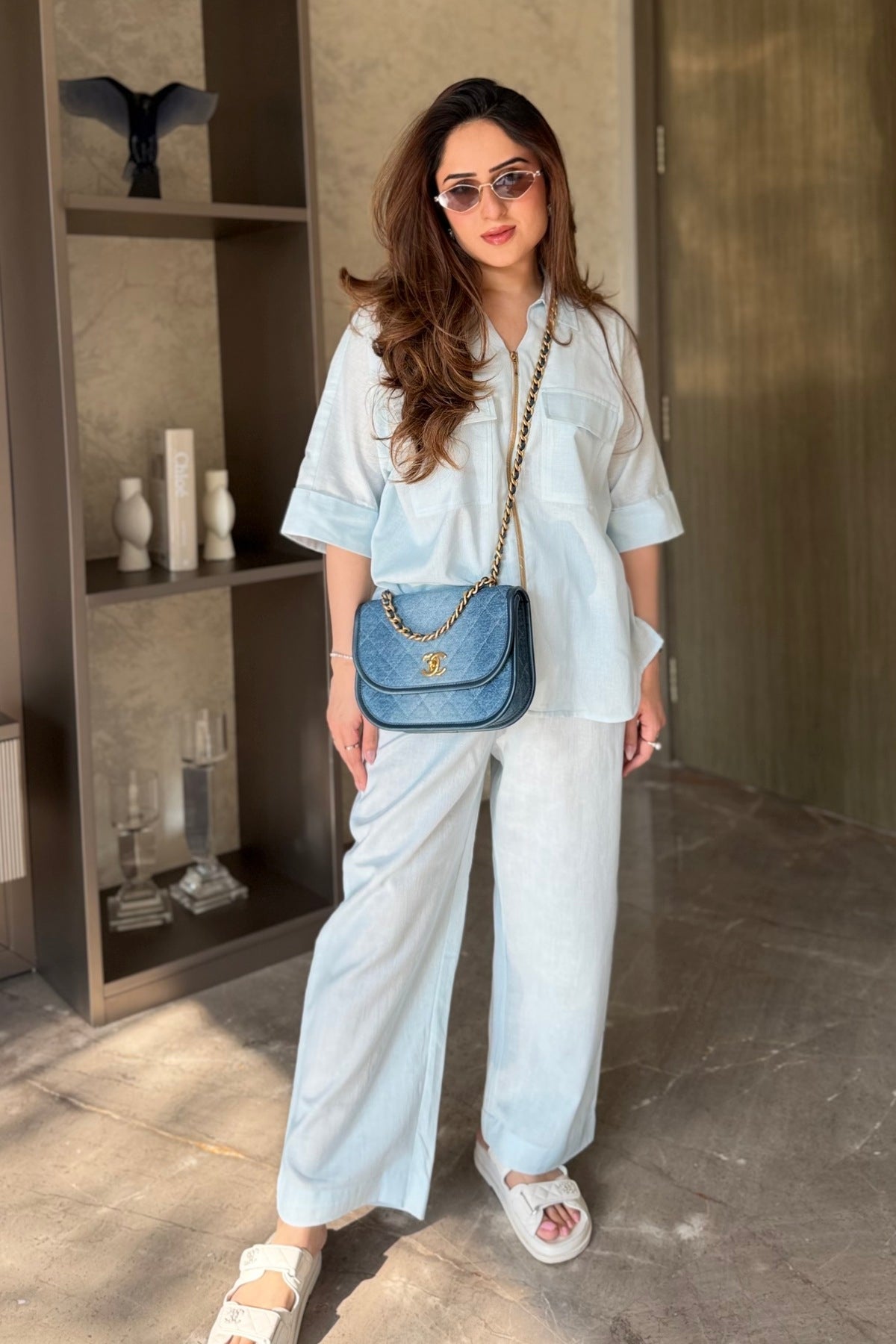 Sky Blue Co-ord Set