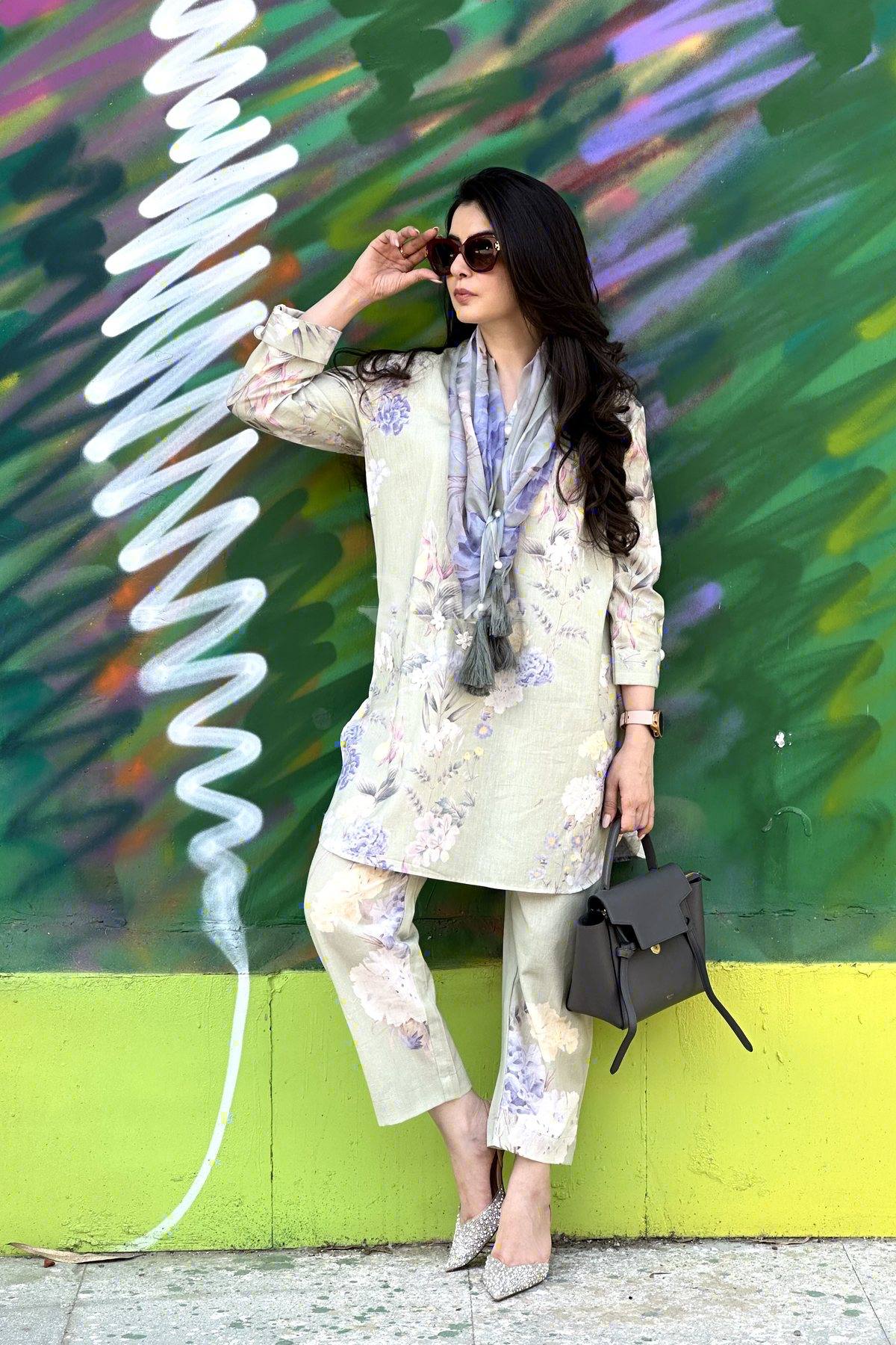 The Folly - Sage Floral