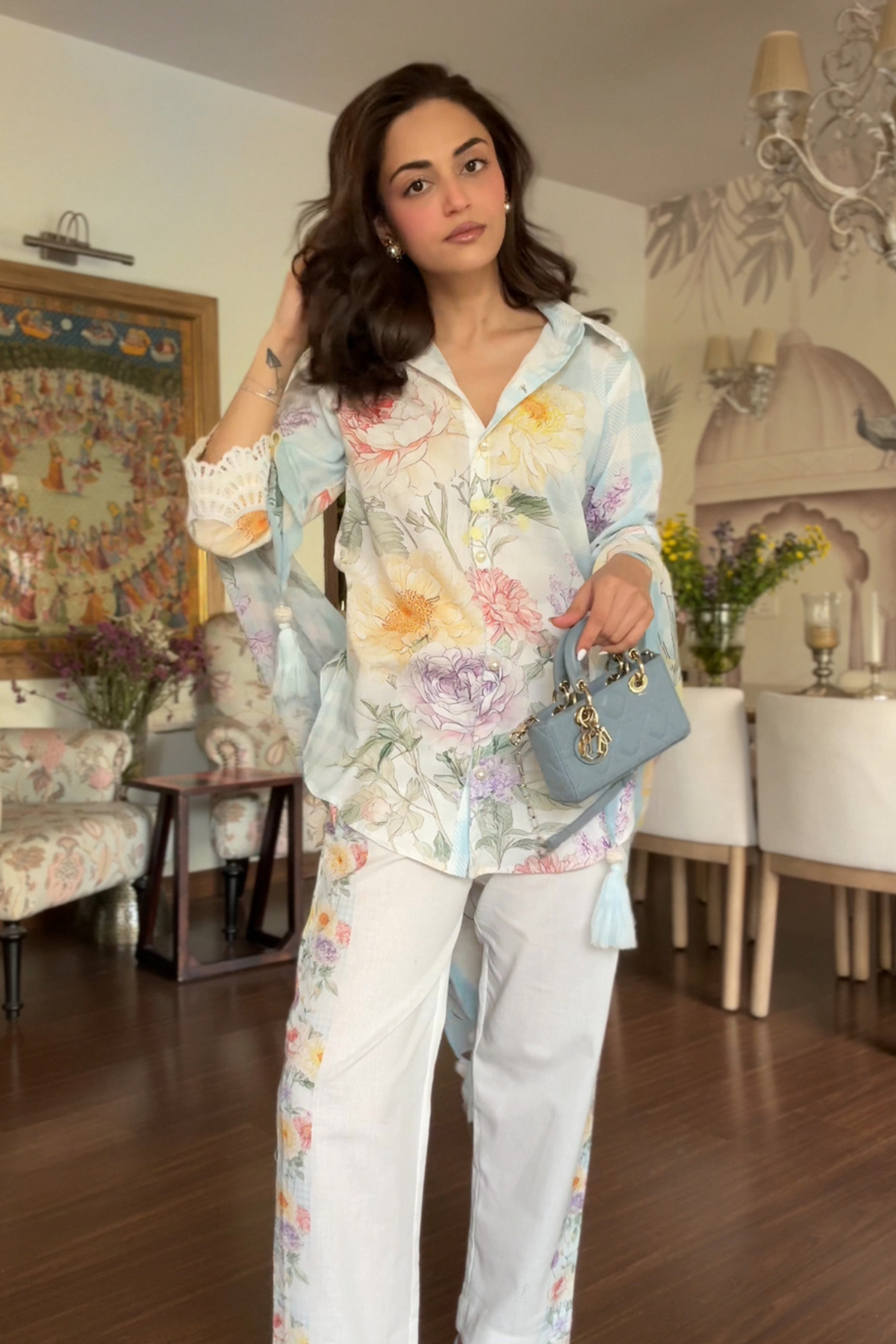 Botanical Check Shirt