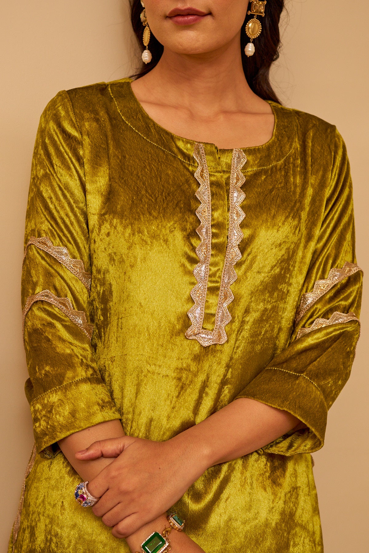 Fern Whisper Kurta Set