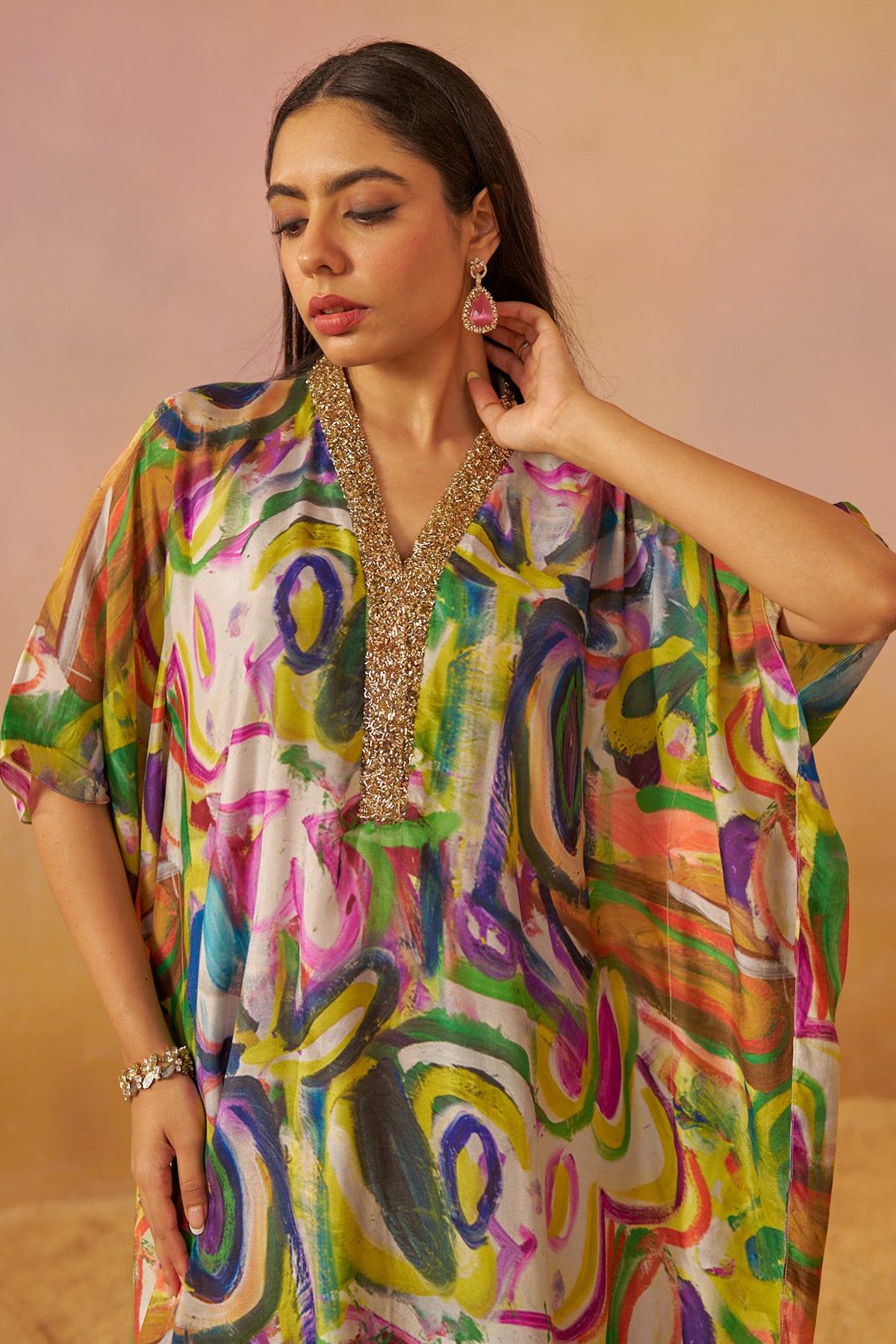 Printed Kaftan