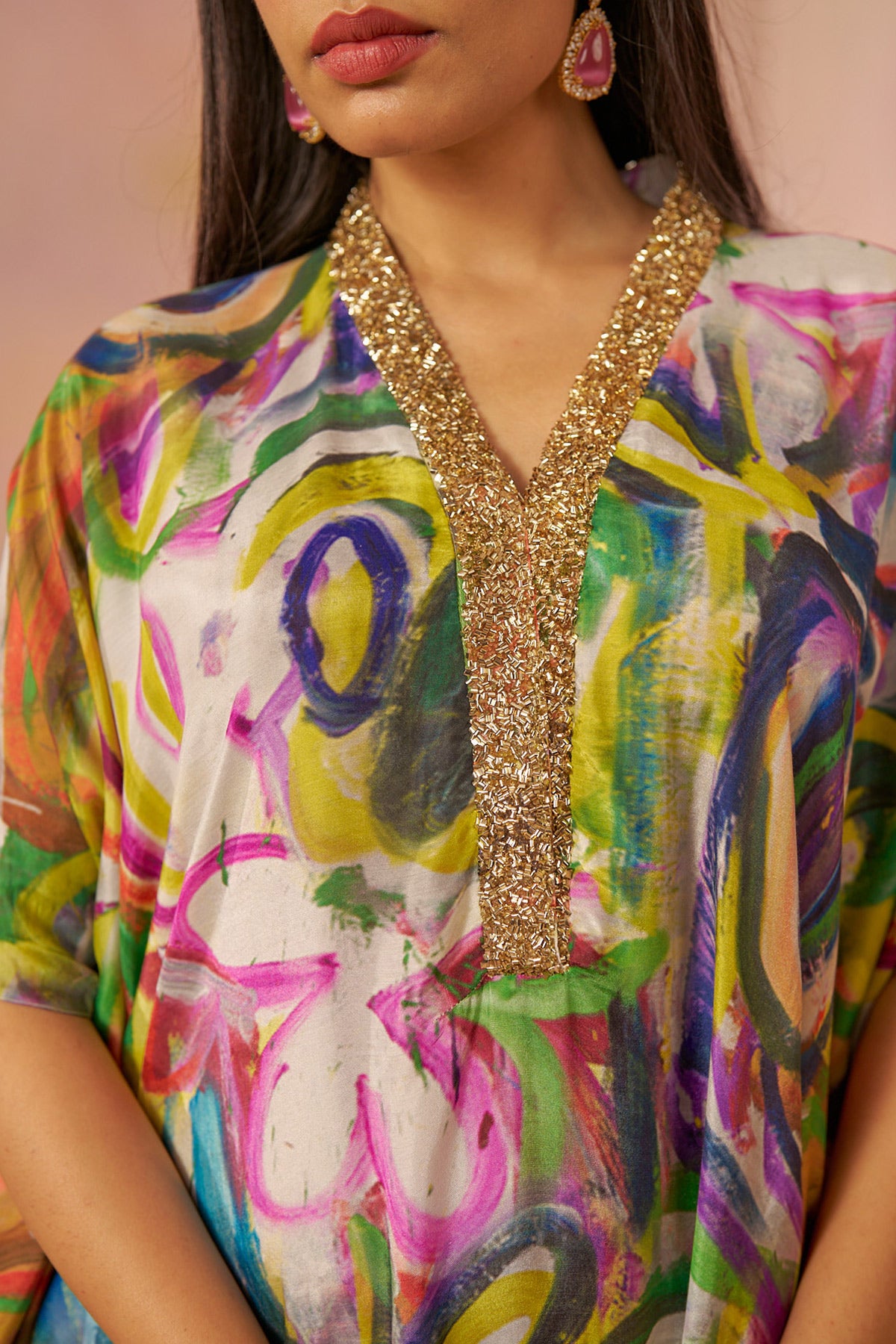 Printed Kaftan