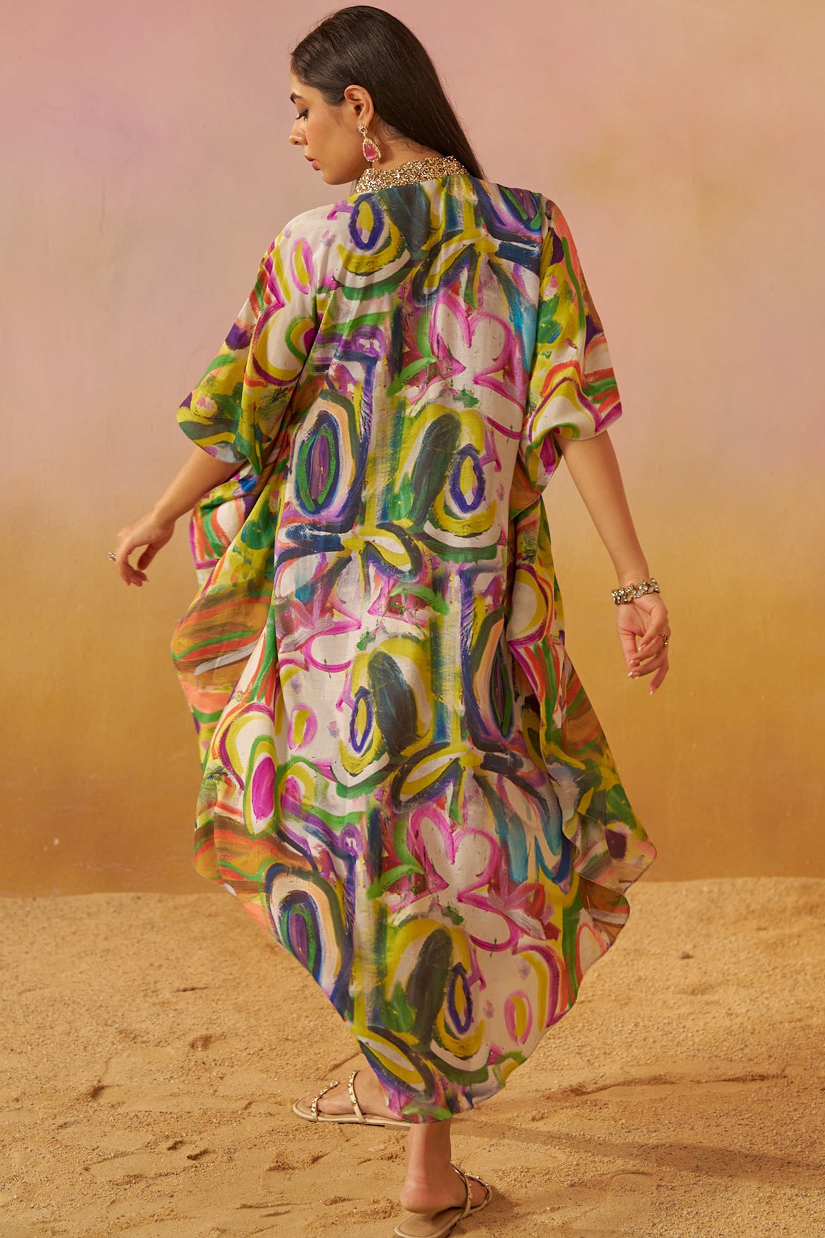 Printed Kaftan