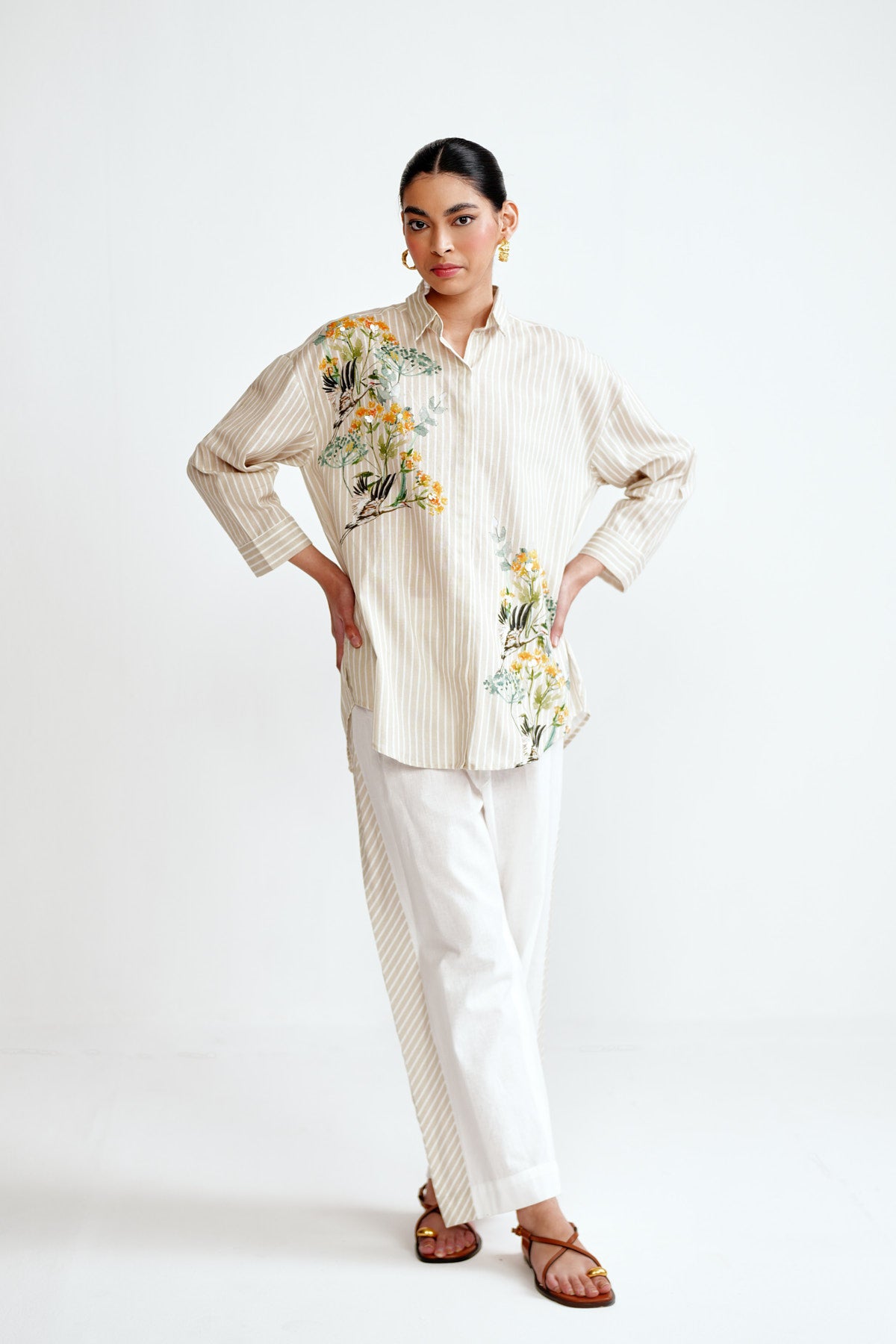 Stripe Garden Top